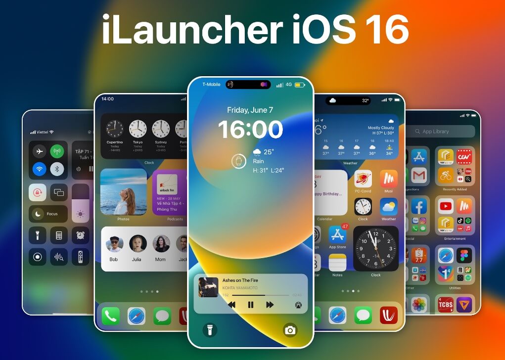 Launcher iOS17 iLauncher