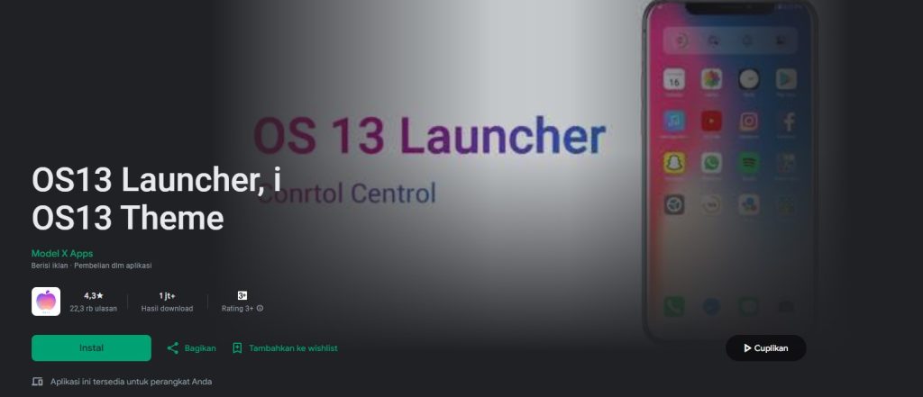 OS13 Launcher i OS13 Theme